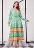 Boho Plus Size Clarissa Maxi Dress For Women