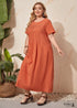 Boho Plus Size Emory Maxi Dress For Women