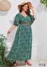 Boho Plus Size Gia Maxi Dress For Women
