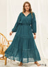 Boho Plus Size Giselle Maxi Dress For Women