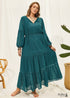 Boho Plus Size Giselle Maxi Dress For Women