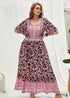 Boho Plus Size Harlee Maxi Dress For Women