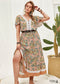 Boho Plus Size Jordan Maxi Dress For Women