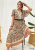Boho Plus Size Jordan Maxi Dress For Women