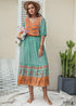 Boho Plus Size Juniper Maxi Dress For Women