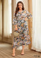 Boho Plus Size Lunette Maxi Dress For Women