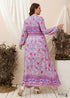 Boho Plus Size Mahino Maxi Dress For Women