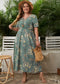 Boho Plus Size Malia Maxi Dress For Women