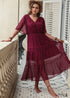 Boho Plus Size Mirage Maxi Dress For Women
