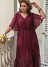 Boho Plus Size Mirage Maxi Dress For Women