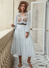 Boho Plus Size Mon Cheri Maxi Dress - White For Women