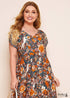Vestido largo bohemio Nelly de talla grande para mujer