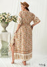 Boho Plus Size Shannon Maxi Dress For Women