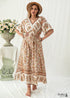 Boho Plus Size Shannon Maxi Dress For Women
