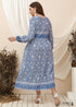 Boho Plus Size Shay Maxi Dress - Blue For Women