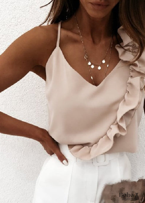 Boho Ruffled Blouse Bria