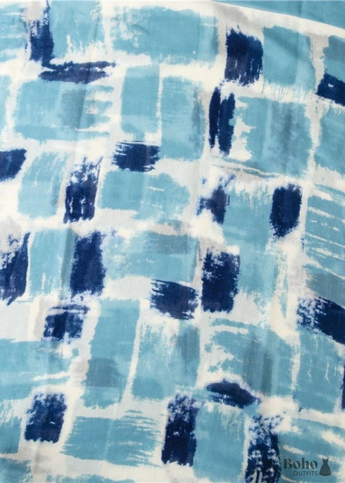 Bufanda Boho Abstracta Zara