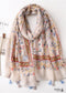 Boho Scarf Floral Art Gabriella