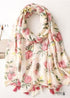 Boho Scarf Flowery Eva
