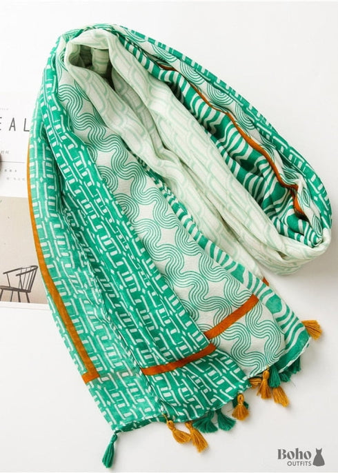 Boho Scarf Graphic Selena