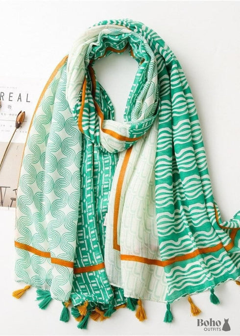 Boho Scarf Graphic Selena
