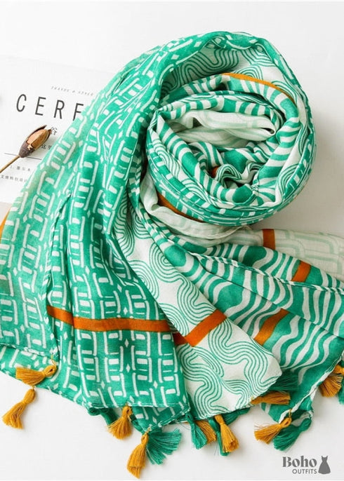 Boho Scarf Graphic Selena