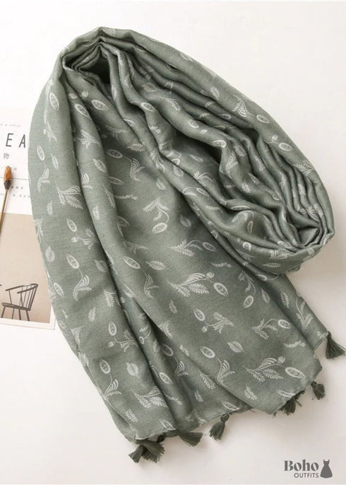 Bufanda Boho Rústica Ana