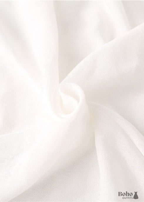 Boho Scarf White Lace Amy