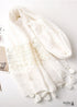 Boho Scarf White Lace Amy