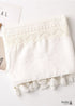 Boho Scarf White Lace Amy