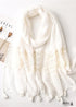 Boho Scarf White Lace Amy