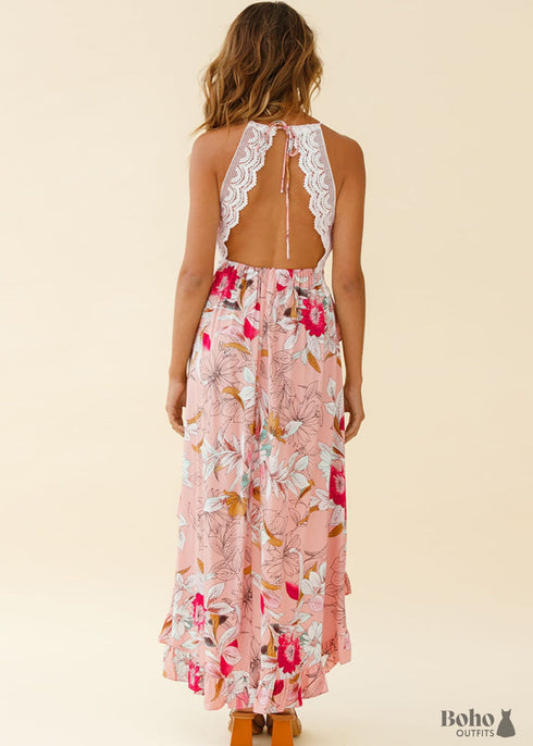Boho Sexy Beach Midi Dress Elliana