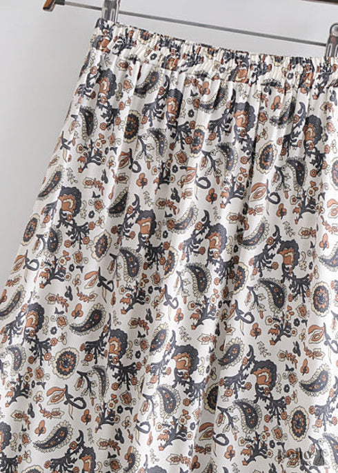 Faldas bohemias en negro Lisia en medianoche para mujer