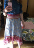 Boho Skirts in Blue Aurelia For Women