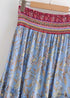 Boho Skirts in Blue Aurelia For Women