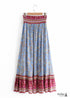 Boho Skirts in Blue Aurelia For Women