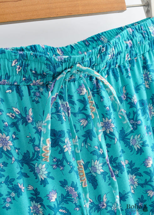 Faldas bohemias en azul Love in Mist para mujer