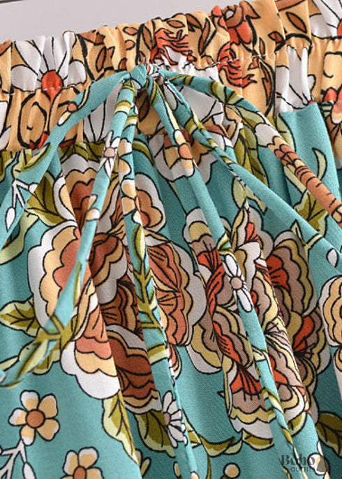 Faldas bohemias en Calida en verde para mujer