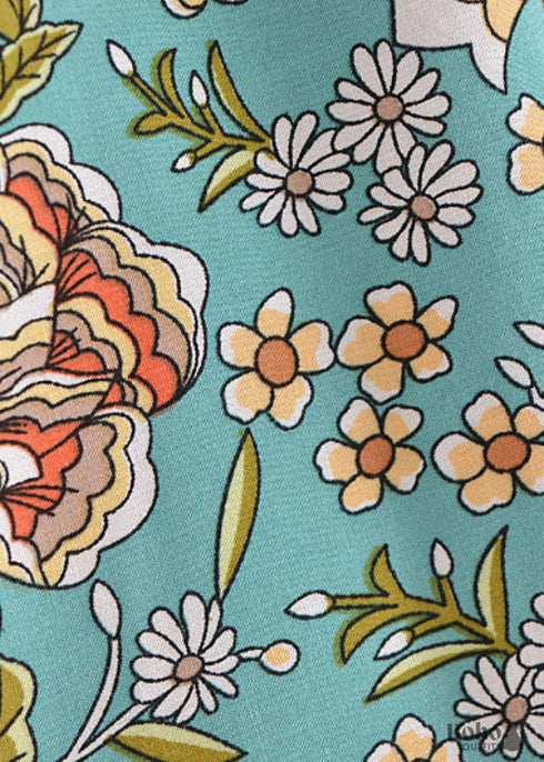 Faldas bohemias en Calida en verde para mujer