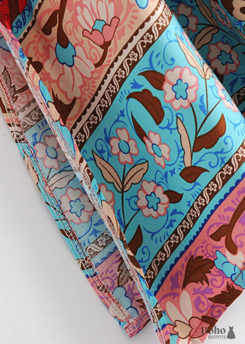 Faldas bohemias en Chakra del Corazón en Rojo Esme para mujer