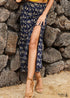 Boho Skirts in Margarita in Navy Blue For Women