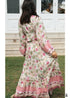 Boho Skirts in Pink India Rose For Women