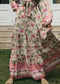 Boho Skirts in Pink India Rose For Women
