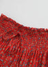 Boho Skirts in Red Crimson For Women