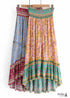 Boho Skirts in Rose Pink Aurelia For Women