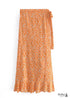 Boho Skirts in Wrap Skirt, Daisy in Saffron For Women