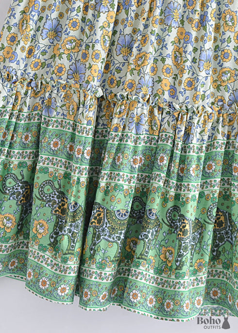 Faldas Boho - Falda Cruzada Anna Para Mujer