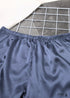 Boho Sleepwear, Pajamas Set, PJ Satin Clementine in Black, Navy, Gray and Red