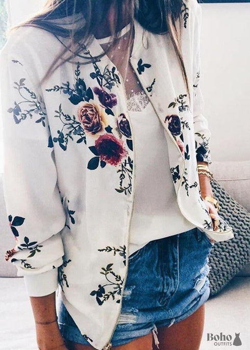 Chaqueta estilo boho