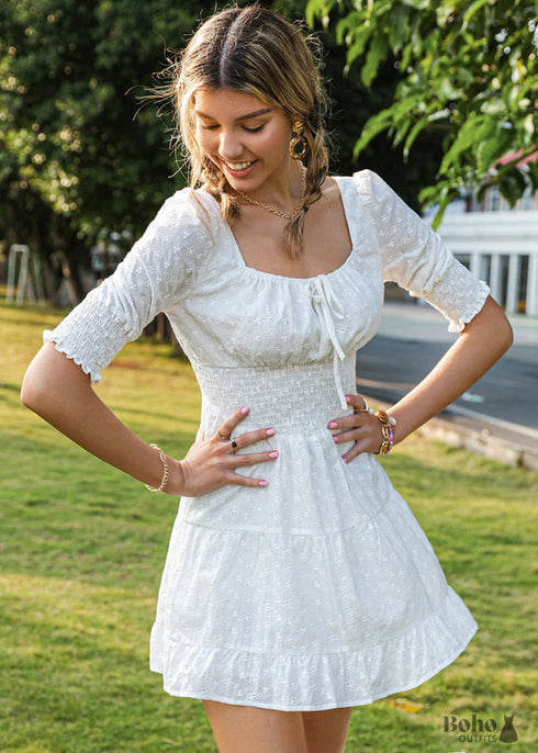 Boho Style Mini Dress Nina